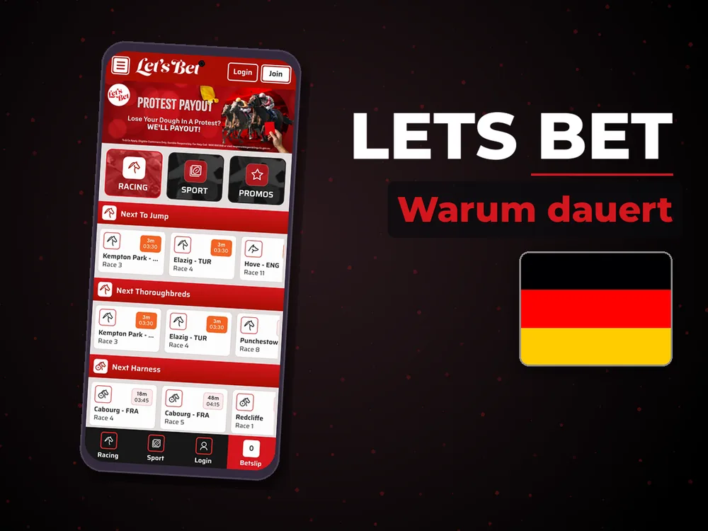 Lets Bet - Warum dauert