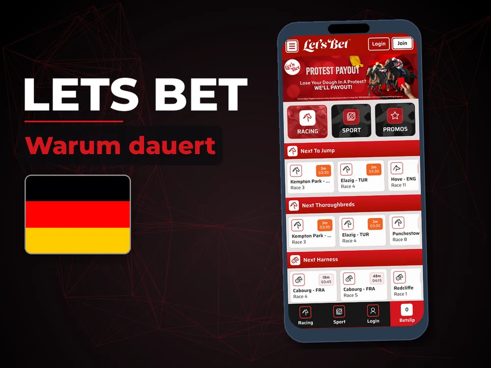 Lets Bet - Warum dauert