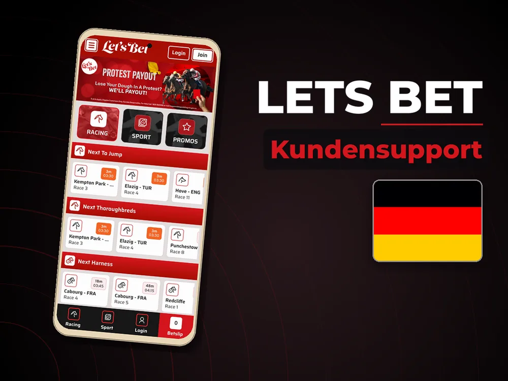 Lets Bet - Kundensupport