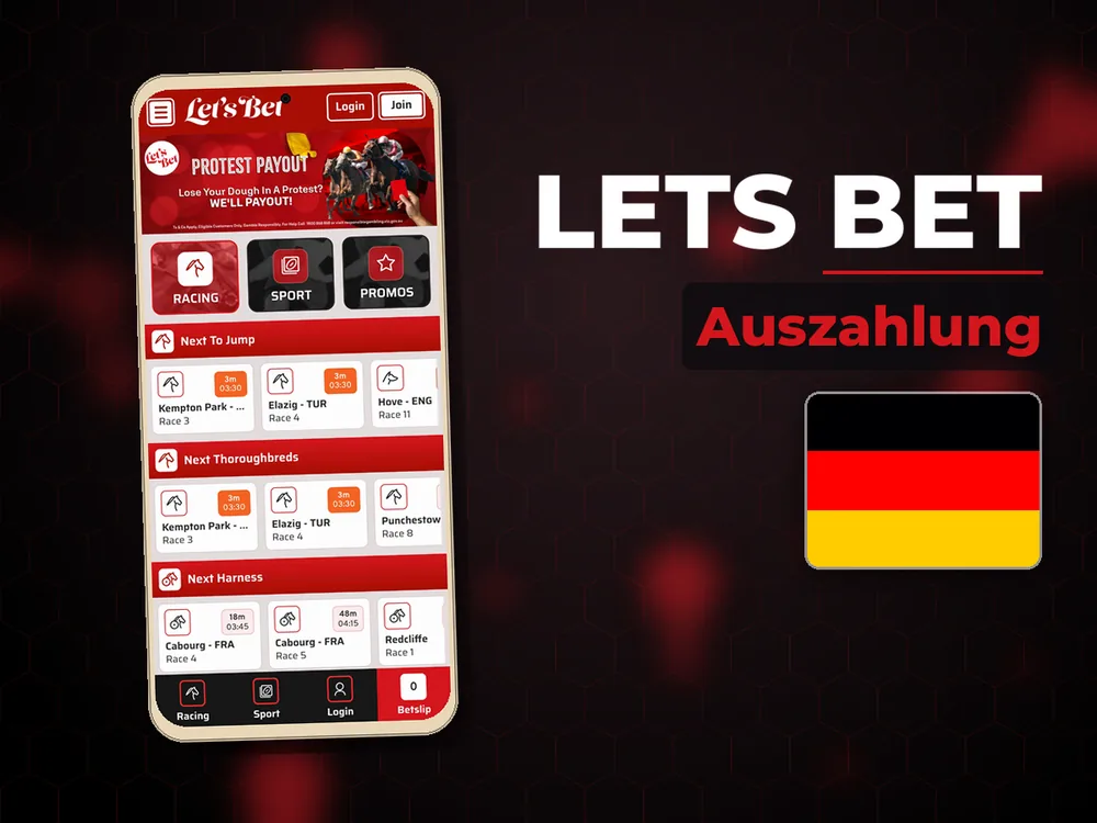 Lets Bet - Auszahlung