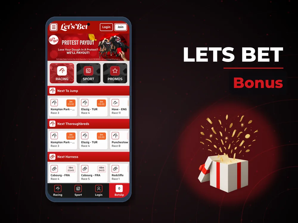 Lets Bet - Bonus