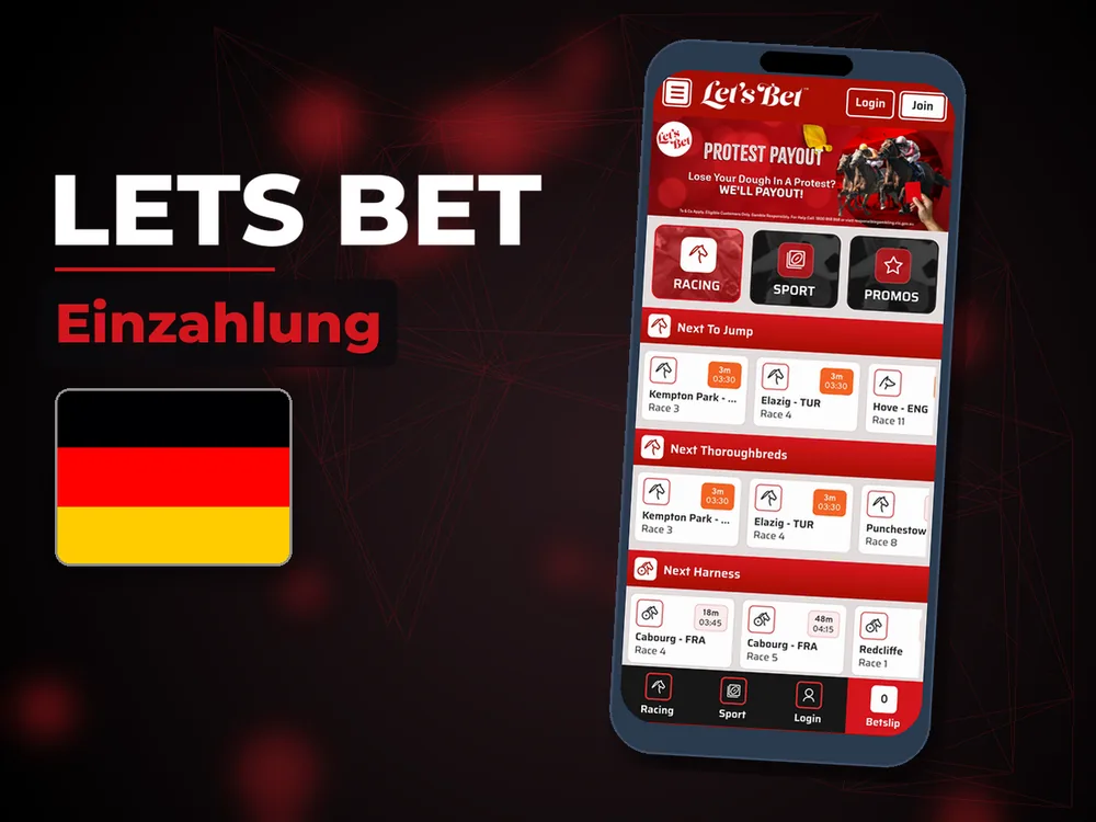 Lets Bet - Einzahlung