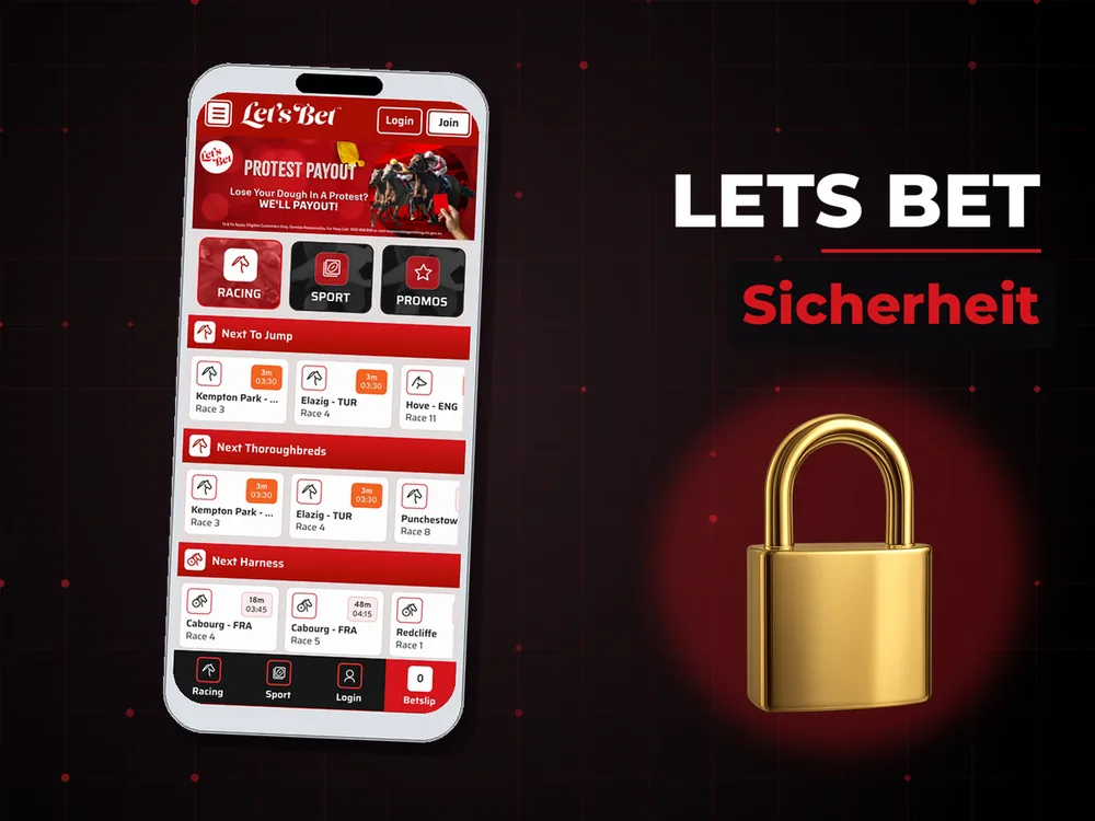 Lets Bet - Sicherheit