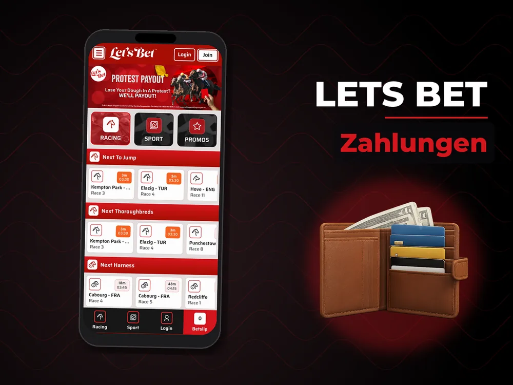 Lets Bet - Zahlungen