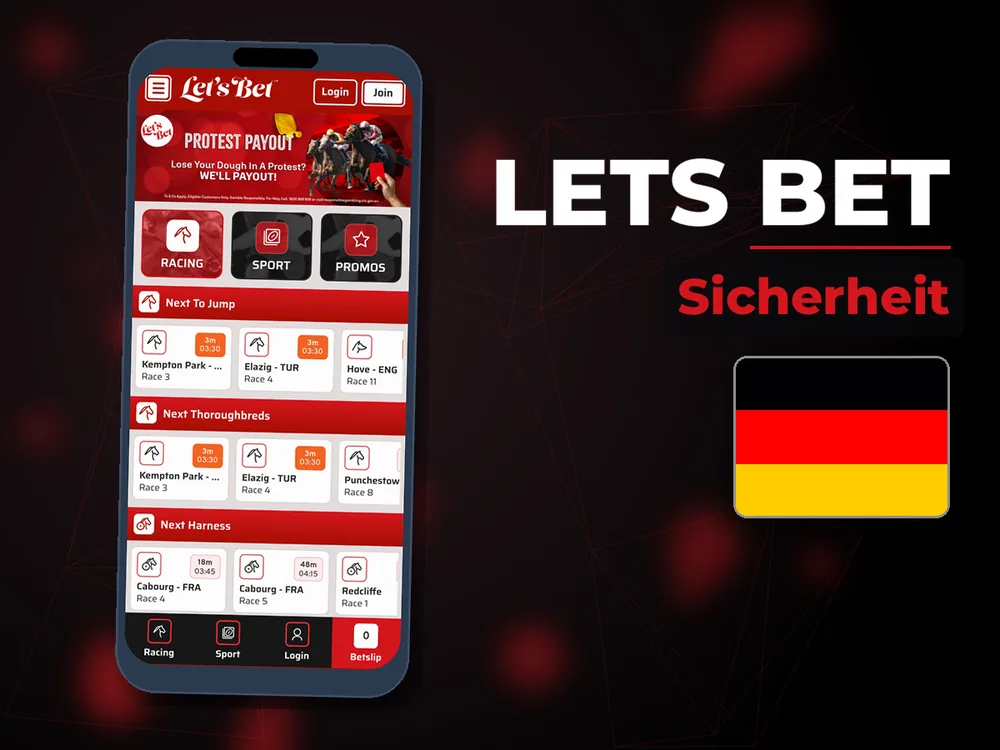 Lets Bet - Sicherheit