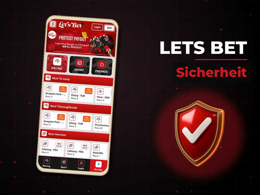 Lets Bet - Sicherheit